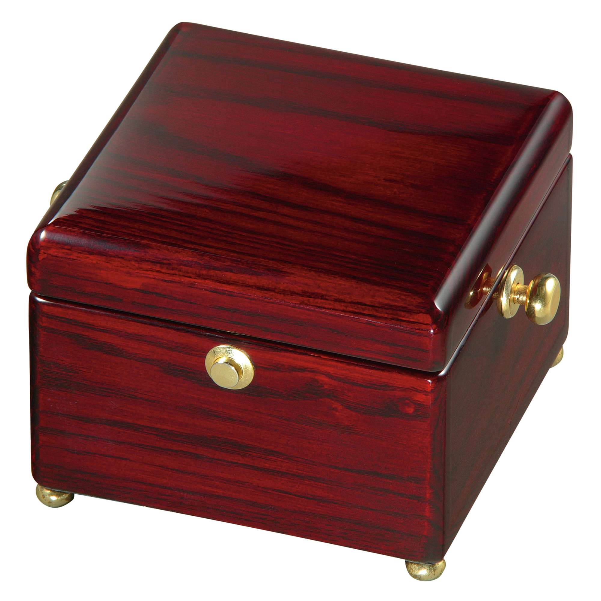 Rosewood Box Table Clock — view 5